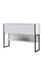 Hanah Home Luxe Cómoda Blanco y Negro